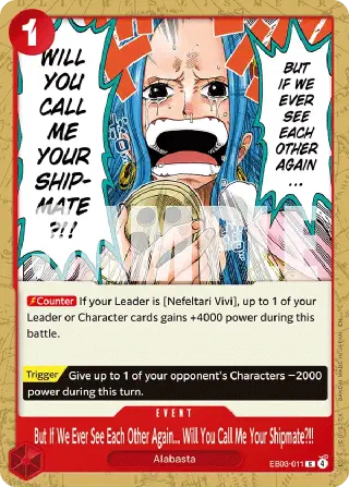 But If We Ever See Each Other Again... Will You Call Me Your Shipmate?!! (EB03-011)