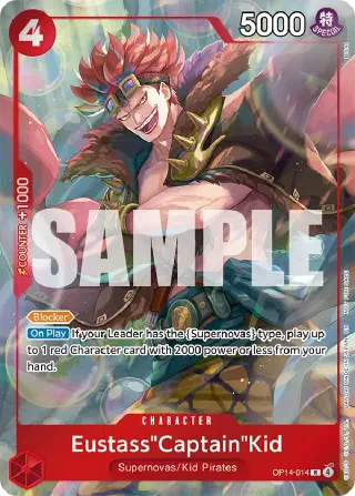 Eustass"Captain"Kid (OP14-014)