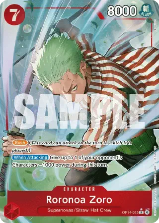 Roronoa Zoro (OP14-015)