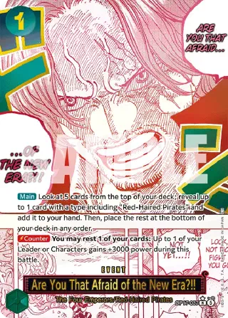 Are You That Afraid of the New Era?!! (OP17-037)